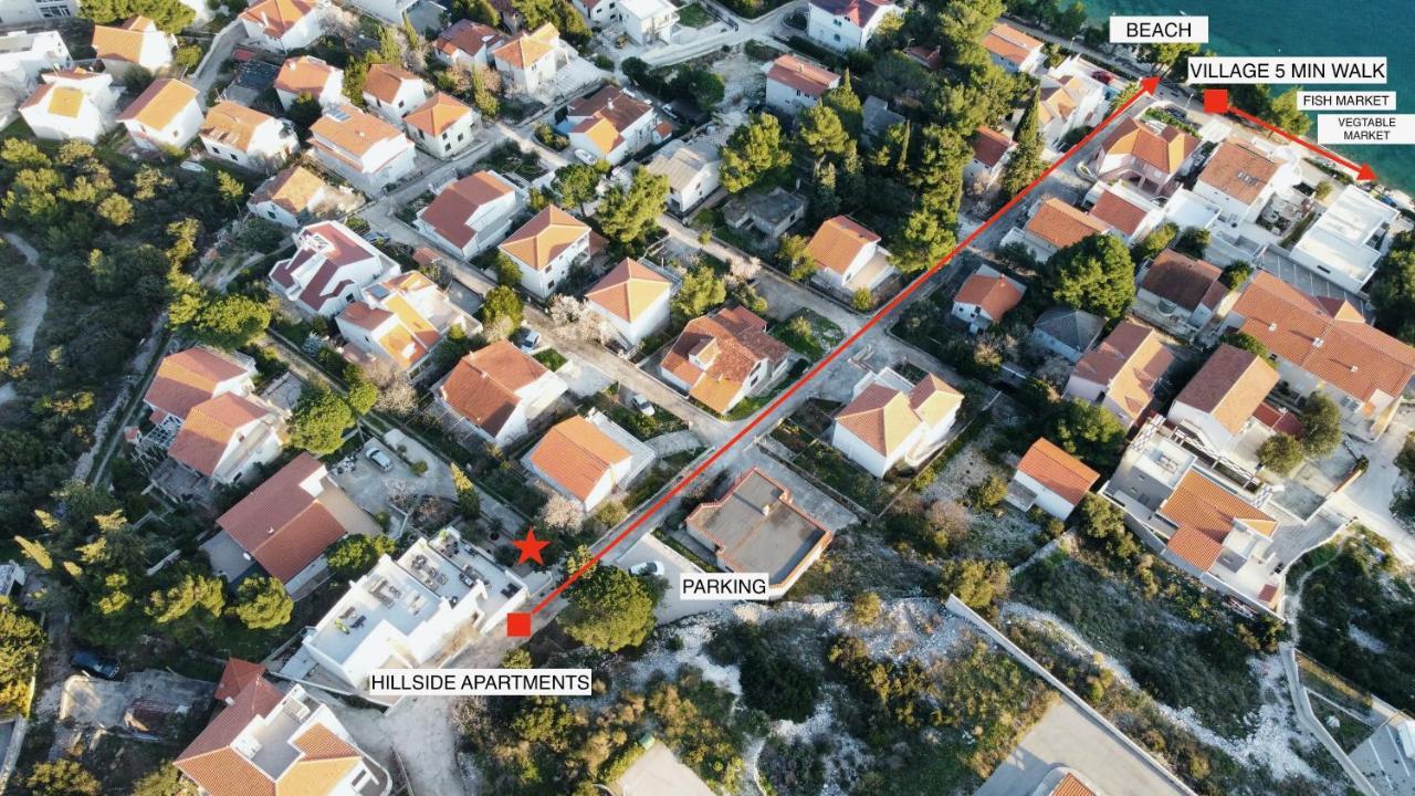 The Grande - Huge Terrace - Amazing Sea Views - Tastefully Furnished - Access To Rooftop Terrace And Gym - Hillside Apartments Rogoznica Rogoznica  Exteriér fotografie