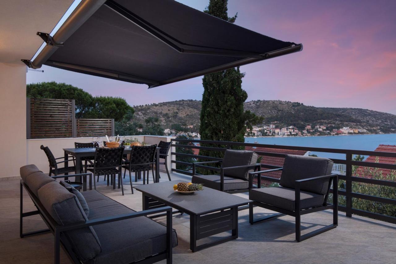 The Grande - Huge Terrace - Amazing Sea Views - Tastefully Furnished - Access To Rooftop Terrace And Gym - Hillside Apartments Rogoznica Rogoznica  Exteriér fotografie